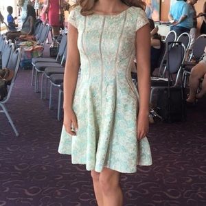 la femme formal lace dress